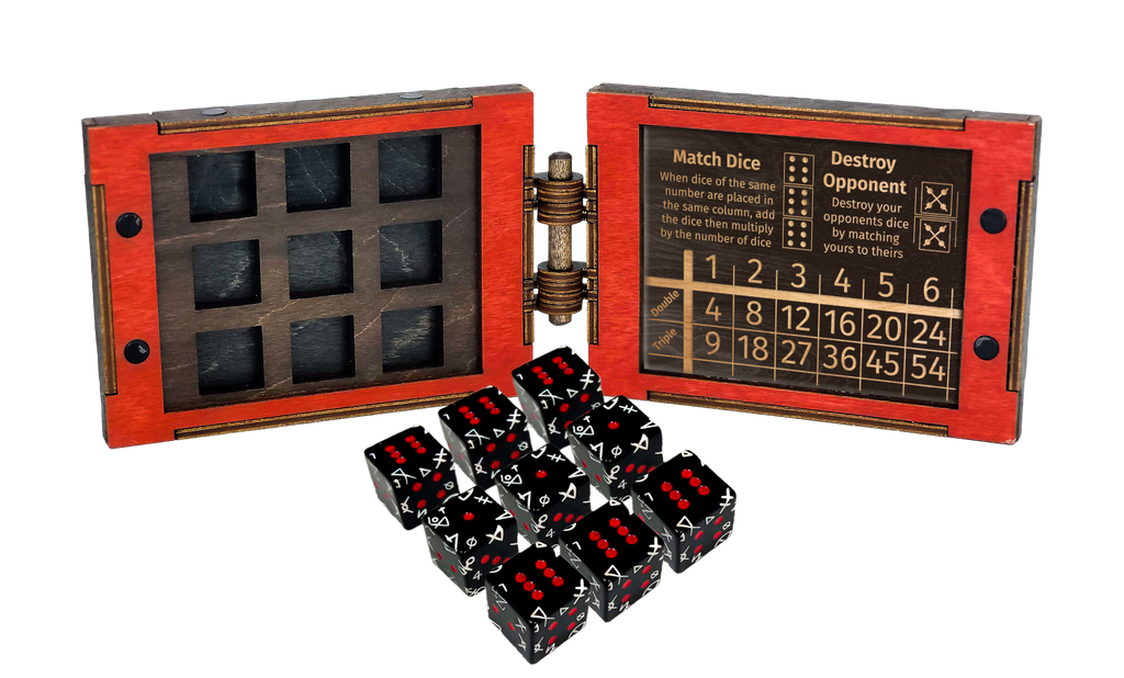 Cult of the Lamb Knucklebones Bisect – Level Up Dice Aus